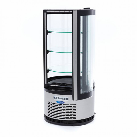 MAXIMA Kuchenvitrine gekühlt - 100 Liter