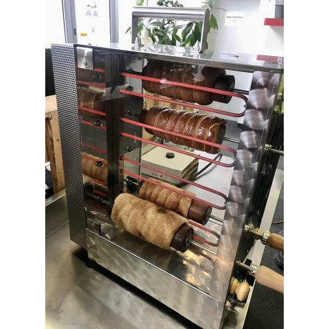 Elektro Baumstriezel Ofen mit 8+8 Backrollen
