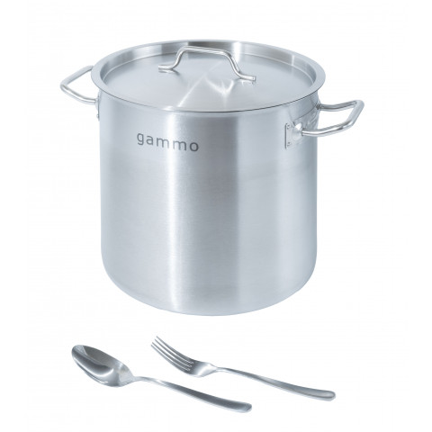 GAMMO Hochtopf mit Deckel 17 Liter 28x28cm