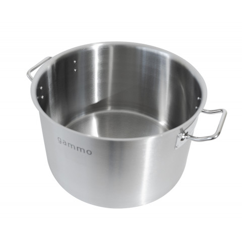 GAMMO Kochtopf mit Deckel 24 Liter 36x24cm