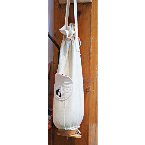 GAMMO Leinen Getreidesack mit Ablaufhahn - 5 kg