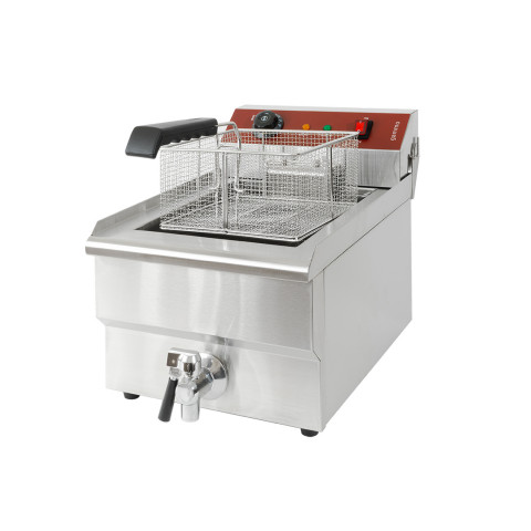 GAMMO elektrische Friteuse mit Fettablasshahn 16 Liter - 3kW