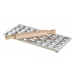 IMPERIA Ravioli classici Ravioli Form mit Teigrolle - 36 Stk