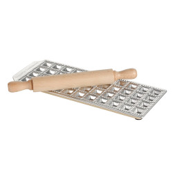 IMPERIA Ravioli da brodo Ravioli Form mit Teigrolle - 44 Stk