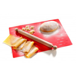IMPERIA FoglioChef Silikon Rollmatte mit Teigrolle