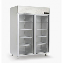 GAMMO Doppel Tiefkühlschrank mit Doppel Glastür 1300 Liter
