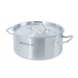 GAMMO Kochtopf mit Deckel 8 Liter 28x13cm