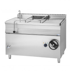 GASZTROMETÁL elektro Kippbratpfanne mit Edelstahl Boden - 120 Liter