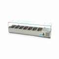 MAXIMA Kühlaufsatzvitrine 7xGN1/3 - 160cm