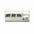 MAXIMA Kühlaufsatzvitrine 3xGN1/3 - 95cm