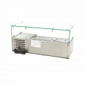 MAXIMA Kühlaufsatzvitrine 3xGN1/3 - 95cm