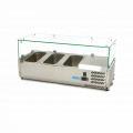 MAXIMA Kühlaufsatzvitrine 3xGN1/3 - 95cm