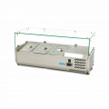 MAXIMA Kühlaufsatzvitrine 3xGN1/3 - 95cm
