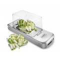 ALLIGATOR Zwiebelhacker-Knoblauchhacker mit Auffangbehälter - INOX