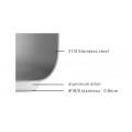GAMMO Hochtopf mit Deckel 98 Liter 50x50cm