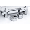 GAMMO Chafing Dish Edelstahl GN 1/1 mit Roll Top Deckel