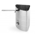 GAMMO Vierteleinsatz für Pasta für Kochtopf mit 36 cm Durchmesser