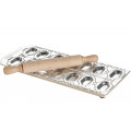 IMPERIA Tris Gli Speciali Ravioli Form Set mit Teigrolle