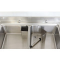 GAMMO Spültisch mit 2 Becken 50x50