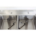 GAMMO Spültisch mit 2 Becken 50x50