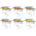 GAMMO einweg Chafing Dish GN1/1 - 6 Stk-er Set
